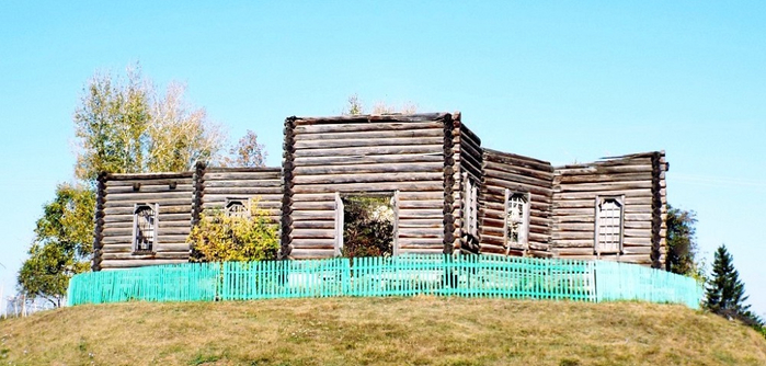 Кутёма. Богоявленская ц., 1874 г. (руины) (700x334, 280Kb)