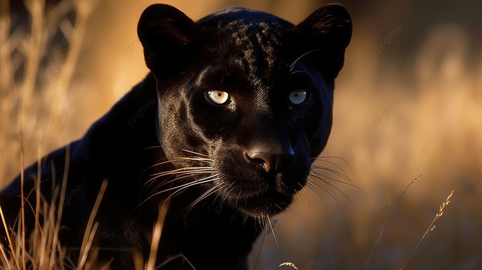 pngtree-black-panther-is-looking-straight-into-the-sun-image_2700987 (700x392, 71Kb)