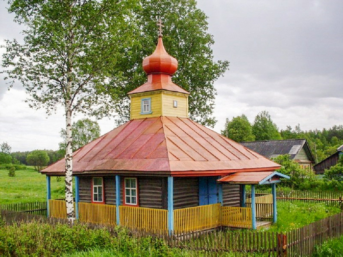 Макарово. Казанская часовня, 1898 г. (к. XIX в.) (700x525, 473Kb)