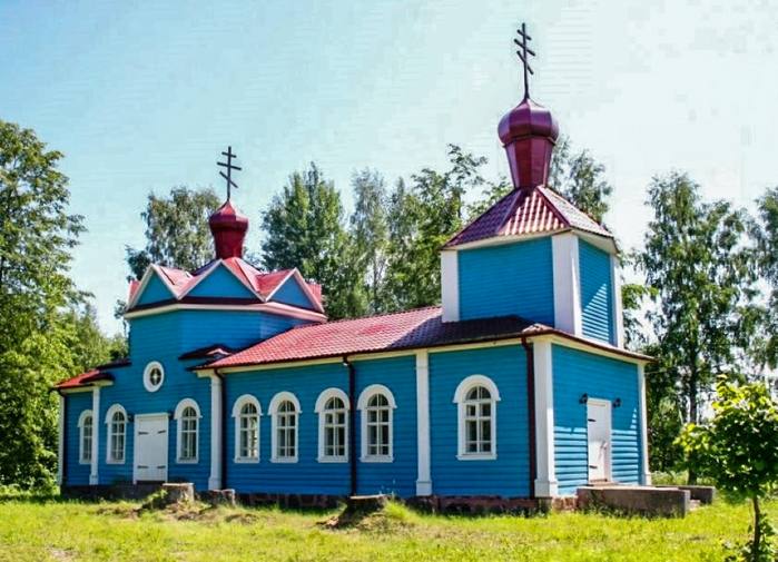 Малое Фоминское. Тихвинская ц., 1705 г. пер. в 1880-1890 гг. (700x505, 424Kb)