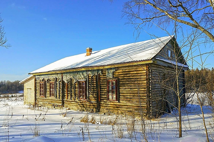 Алексеевское. Церковь Покрова Пресвятой Богородицы, 1863 г. (700x466, 464Kb)