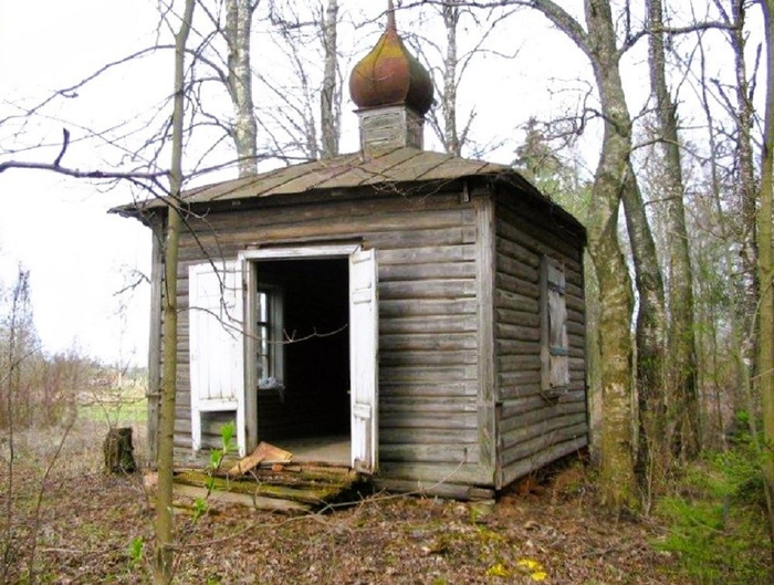 Спирово. Часовня при зем. больницы, ок. 1902 г. (фото 1) (700x529, 405Kb)
