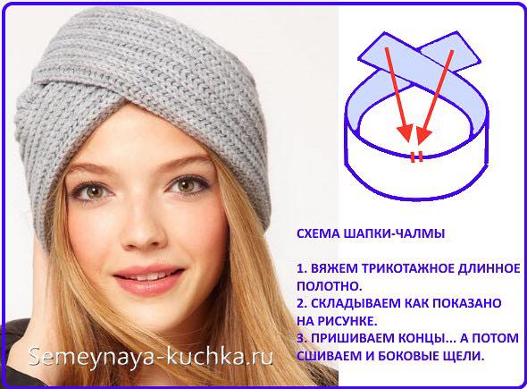 Чалма способы вязания Чалма способы вязания