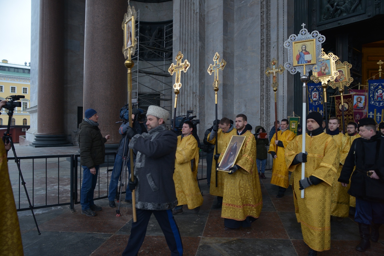 Исаакиевский собор. 12 февпаля 2017 