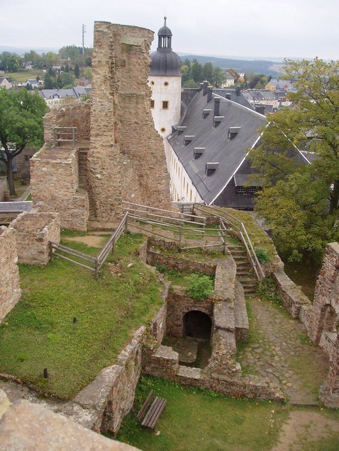 Руины Фрауенстайн, саксония - Burg Frauenstein 45821