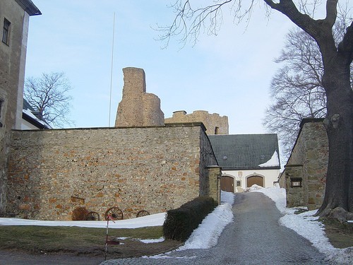 Руины Фрауенстайн, саксония - Burg Frauenstein 48574