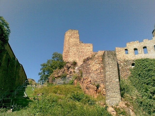 Руины Фрауенстайн, саксония - Burg Frauenstein 43850