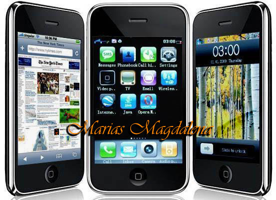 iPhone j2000 китайский копия 3G. iPhone китайский обзор телефона.