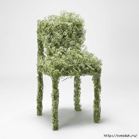зеленая мебель