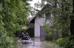 В городе Богумин, в восточной части Чешской Республики, 18 мая 2010 года.