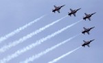 Истребители Northrop Tiger II F-5E. Аэрокосмический салон ILA Berlin Air Show, Берлин, 8-13 июня 2010 года.