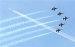 Истребители Northrop Tiger II F-5E. Аэрокосмический салон ILA Berlin Air Show, Берлин, 8-13 июня 2010 года.