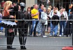 Christopher Street Day (КУР) gay pride Parade в Берлине, 19 июня 2010 года. Несколько тысяч демонстрантов приняли участие в ежегодном параде КУР, чтобы продемонстрировать права лесбиянок, геев, бисексуалов, трансвеститов и транссексуалов.