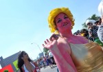 Парад Русалок (Mermaid Parade) на Кони-Айленд, Нью-Йорк, 19 июня 2010 года.