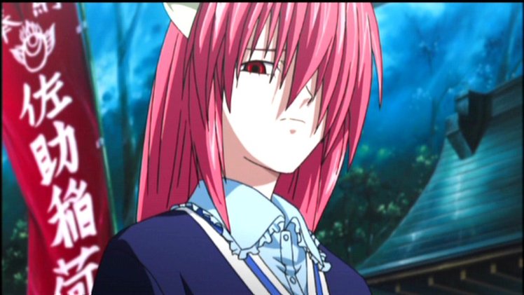 Большое количество картинок Люси из аниме Elfen Lied Взяли