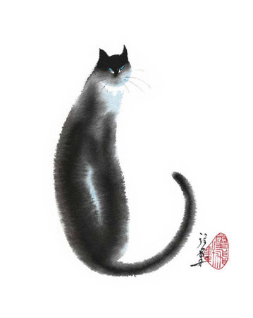 Кошка в китайской живописи