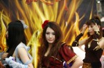 Ежегодная Выставка и Конференция (Digital Entertainment Expo and Conference) (ChinaJoy) цифровых развлечений в Шанхае, Китай, 29 июля 2010 года.