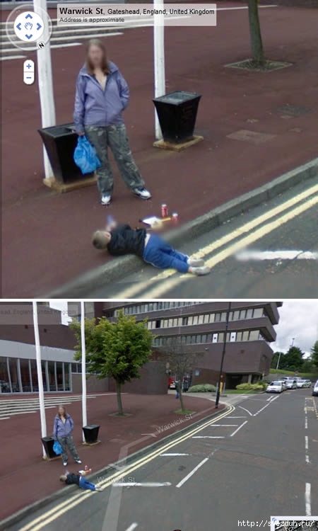 приколы google street view