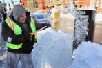 Снежная буря в Чикаго, штат Иллинойс, 1-4 февраля 2011 года.