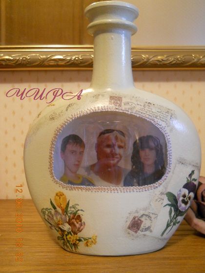 Как сделать обратный декупаж Как сделать обратный декупаж