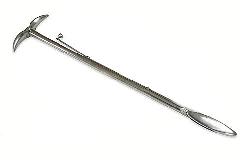 Вытягиватель головы Этот инструмент аборта использовался, чтобы захватить голову ребенка, как только она отделена.