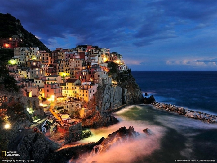 Manarola.Italiya.