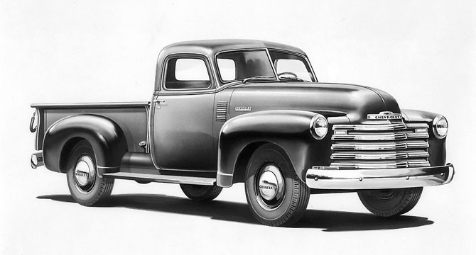 Chev Pickup1948 3100 model year.