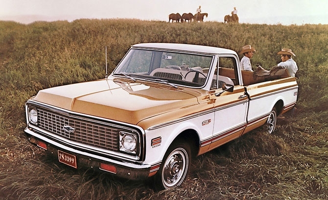 Chevy Cheyenne Pickup 1971 release.