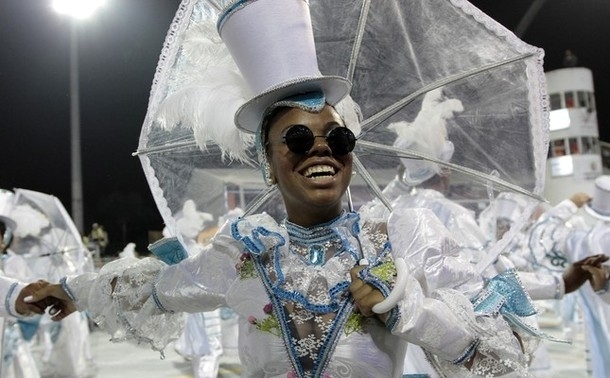 Карнавал в Сан-Паулу (Carnival in Sao Paulo), Бразилия, 17-18 февраля 2012 года.