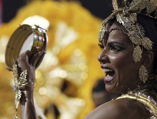 Карнавал в Сан-Паулу (Carnival in Sao Paulo), Бразилия, 17-18 февраля 2012 года.