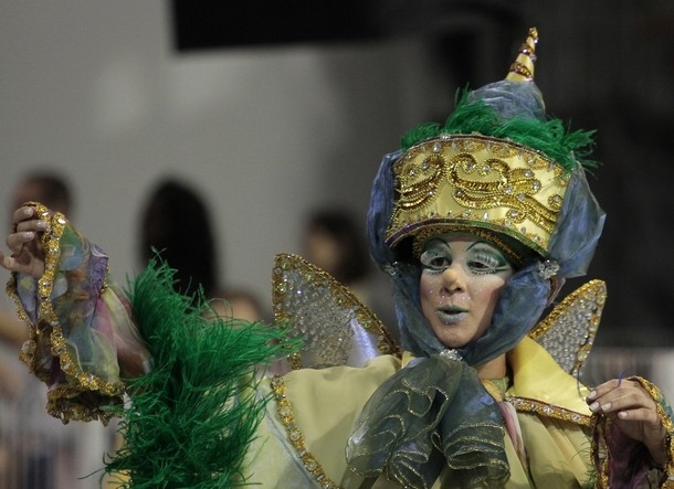 Карнавал в Сан-Паулу (Carnival in Sao Paulo), Бразилия, 17-18 февраля 2012 года.