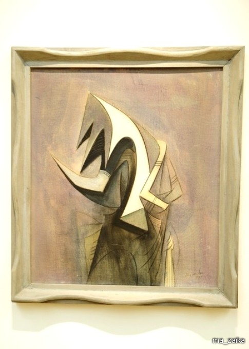 'Untitled (Figura Vegetal)' by Wifredo Lam. Пресс-показ латиноамериканского искусства в рамках аукциона Sotheby's в Нью-Йорке, 12 ноября 2010 года.