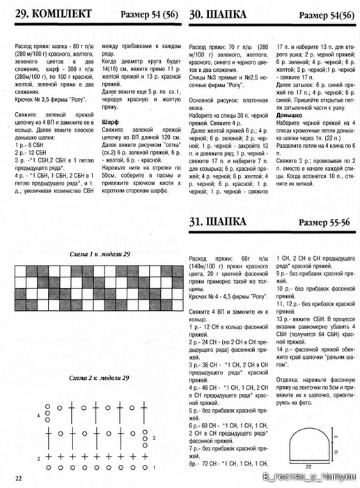 Журнал МОД №474 Шапки, 1000 + 4 идеи