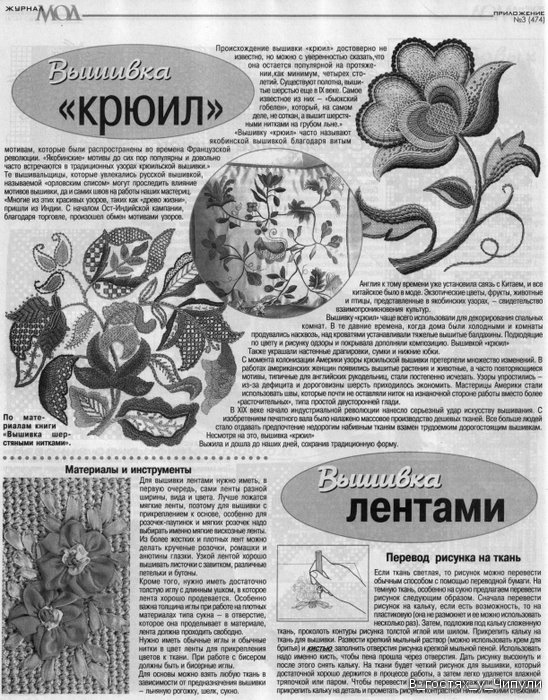 Журнал МОД №474 Шапки, 1000 + 4 идеи