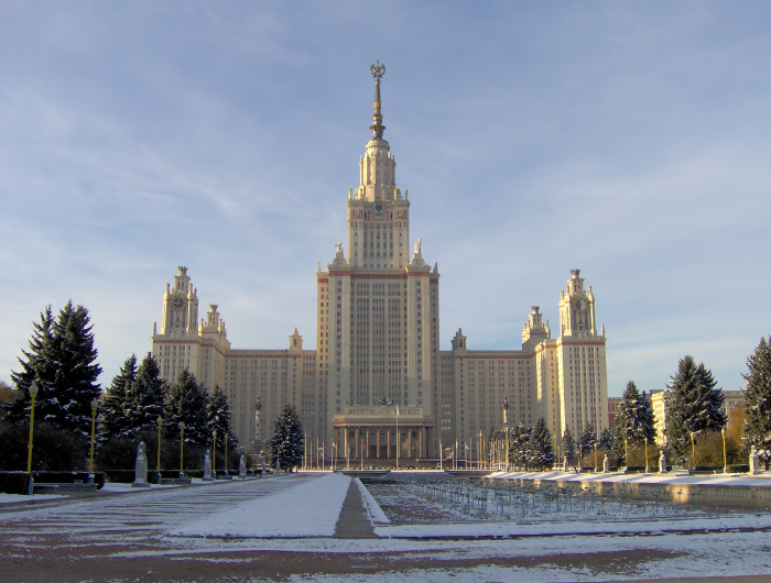 Фото строительства сталинских высоток