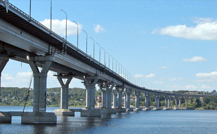 Нижегородский мост через волгу