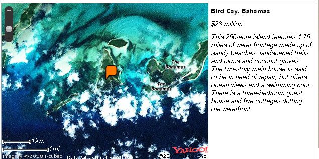 Bird Cay, .  250    28   .