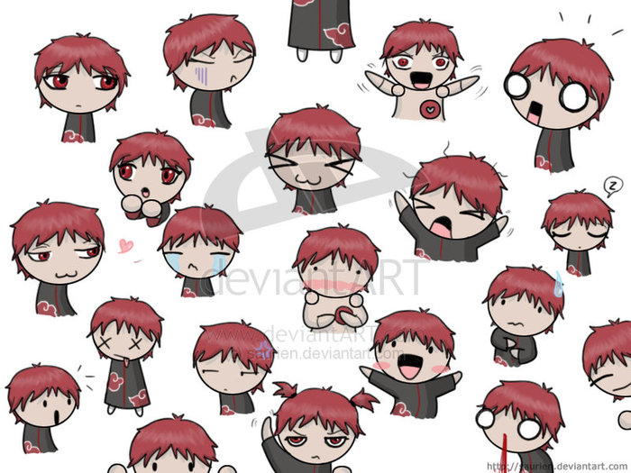 The_many_faces_of_Sasori_by_saurien (700x525, 96Kb)