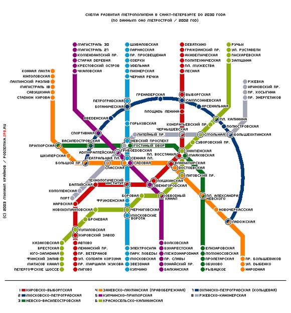 План развития метро мск