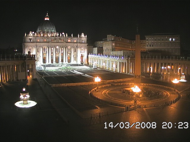 Webcam Saint Peter's Basilica (640x480, 78Kb)
