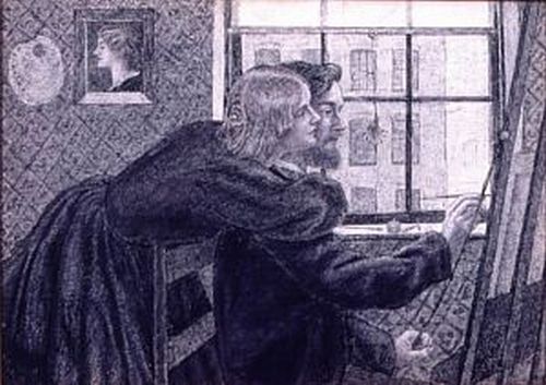 Fanny Cornforth and George Price Boyce (500x353, 40Kb)