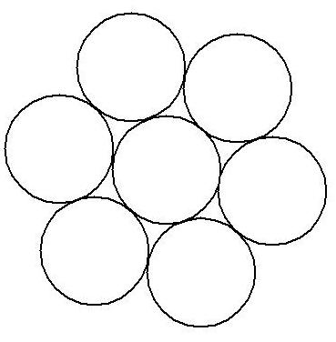Тест 6 кругов. Шесть кругов. 6 Кругов вокруг круга. Шесть кругов друг в друге. Круг с шестью ячейками.