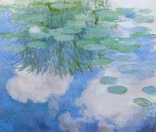 Лилии на воде картина