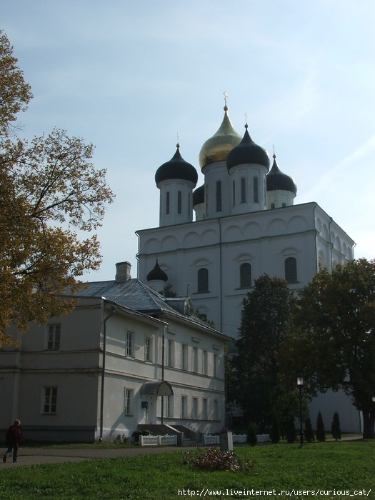 Храм в крестах псков