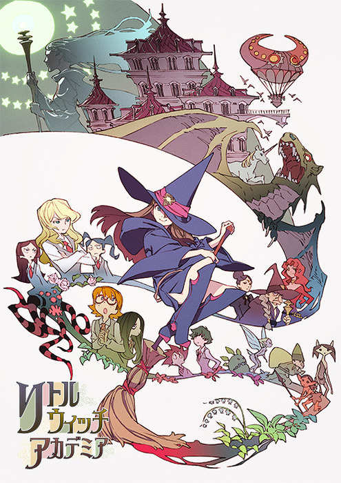 Little Witch Academia  Эскизы персонажей, Ведьма, Рисунок