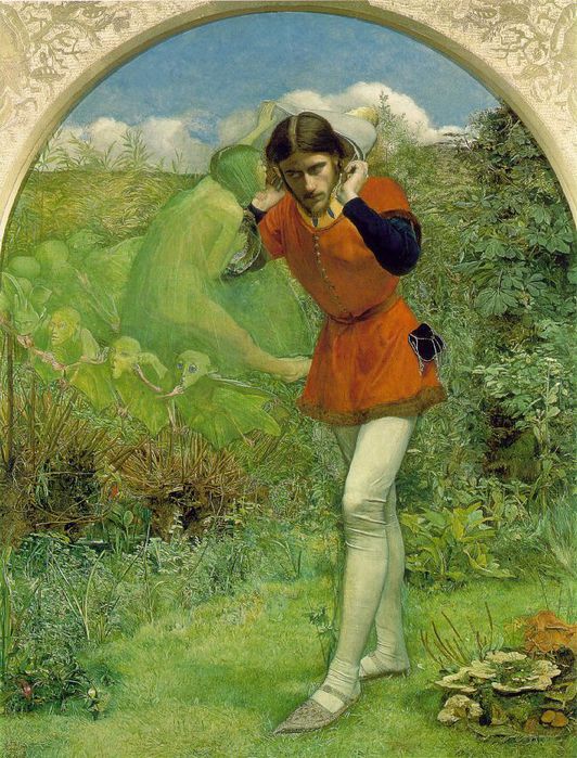 John Everett Millais Ferdinand Lured by Ariel (532x700, 110Kb)