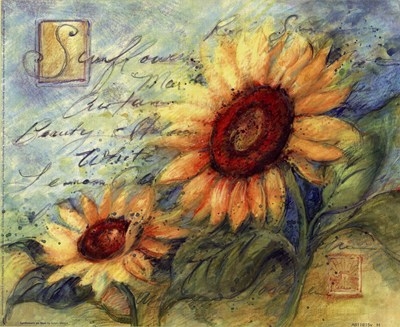 sunflowers-on-blue-by-susan-winget (400x327, 114Kb)