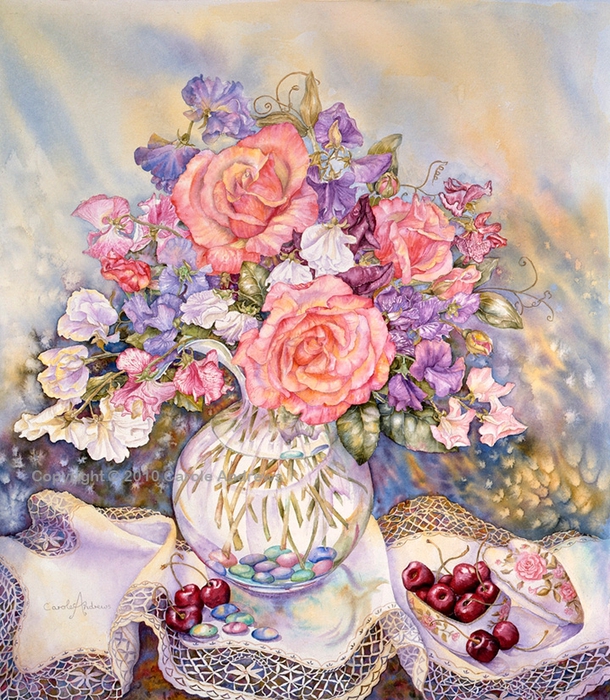 CA5 Roses and Sweet Peas (610x700, 422Kb)