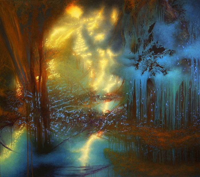 Samantha Keely Smith - American Abstract painter - Tutt'Art@ (40) (700x617, 564Kb)