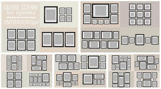 Как разместить фотографии без рамок на стене